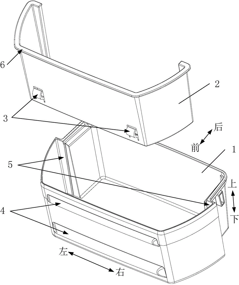 Bottle frame of refrigerator and refrigerator