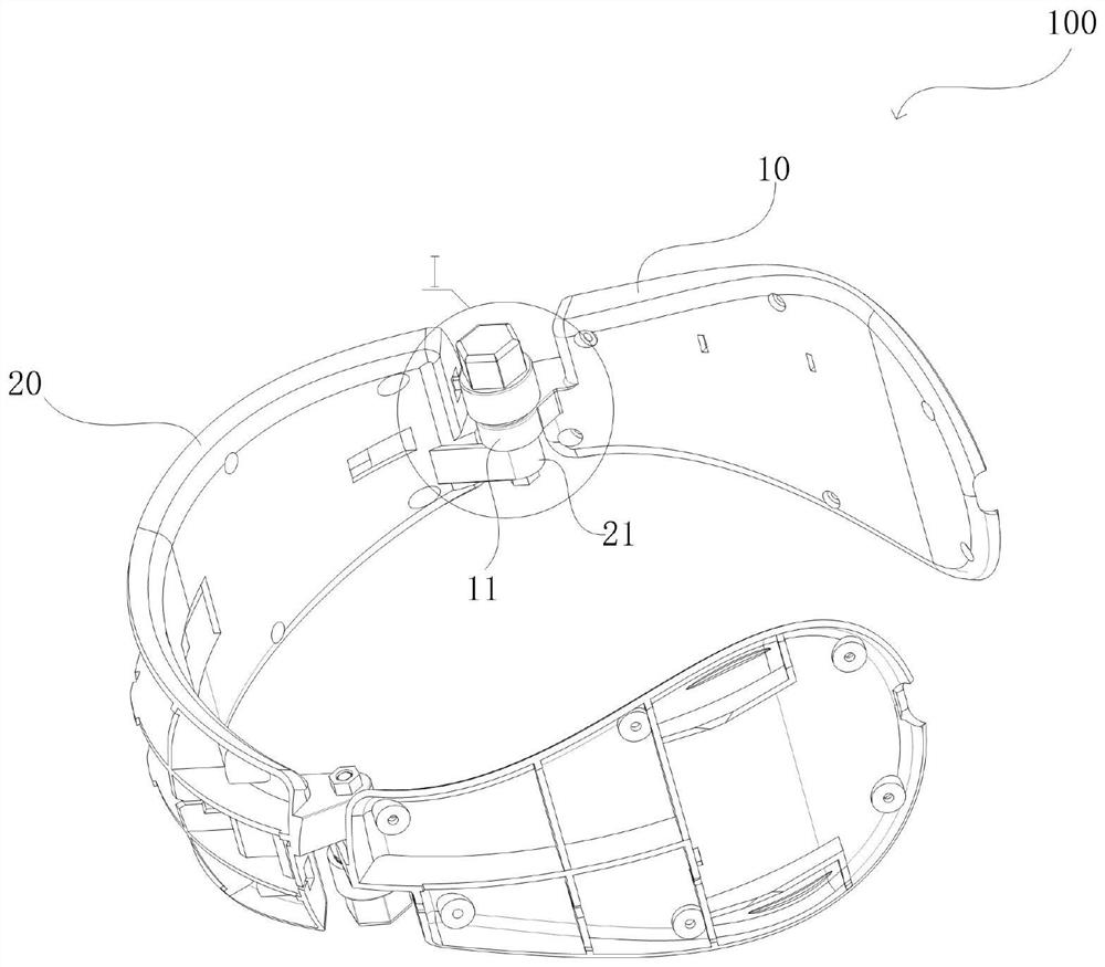 Adjusting bracket and ergonomic U-shaped pillow