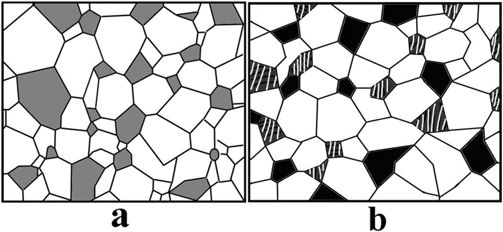 B4C composite ceramic with composite structure as toughening phase and preparation method of B4C composite ceramic