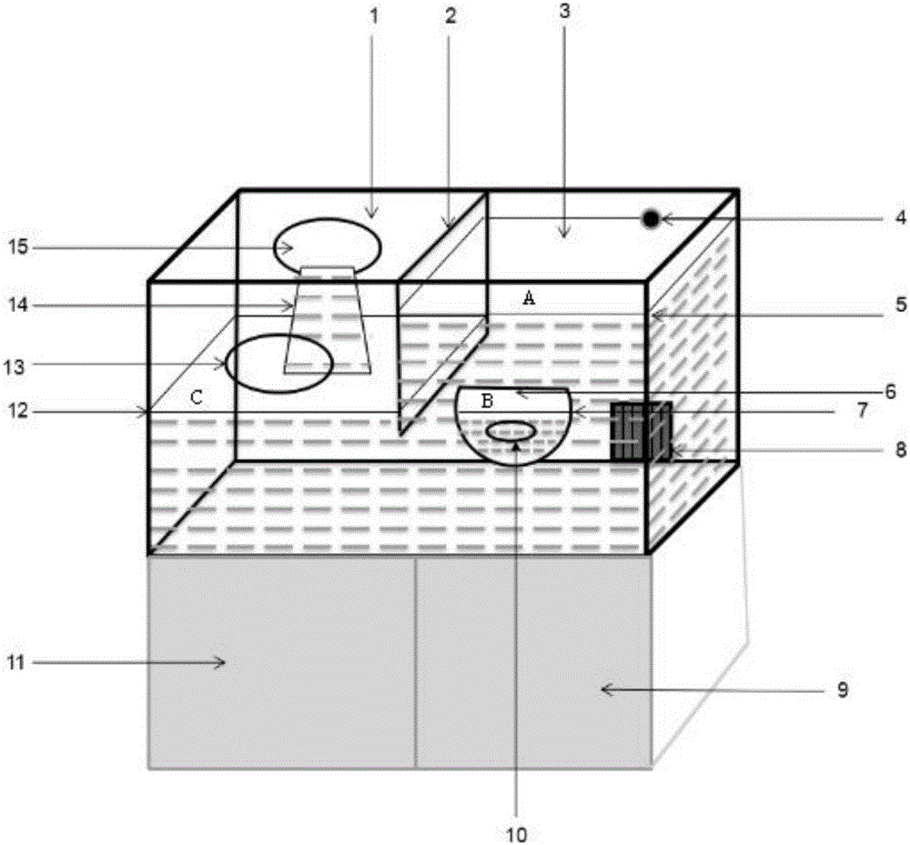 Negative-pressure monomeric multi-stage biological circulation waterfall aquarium