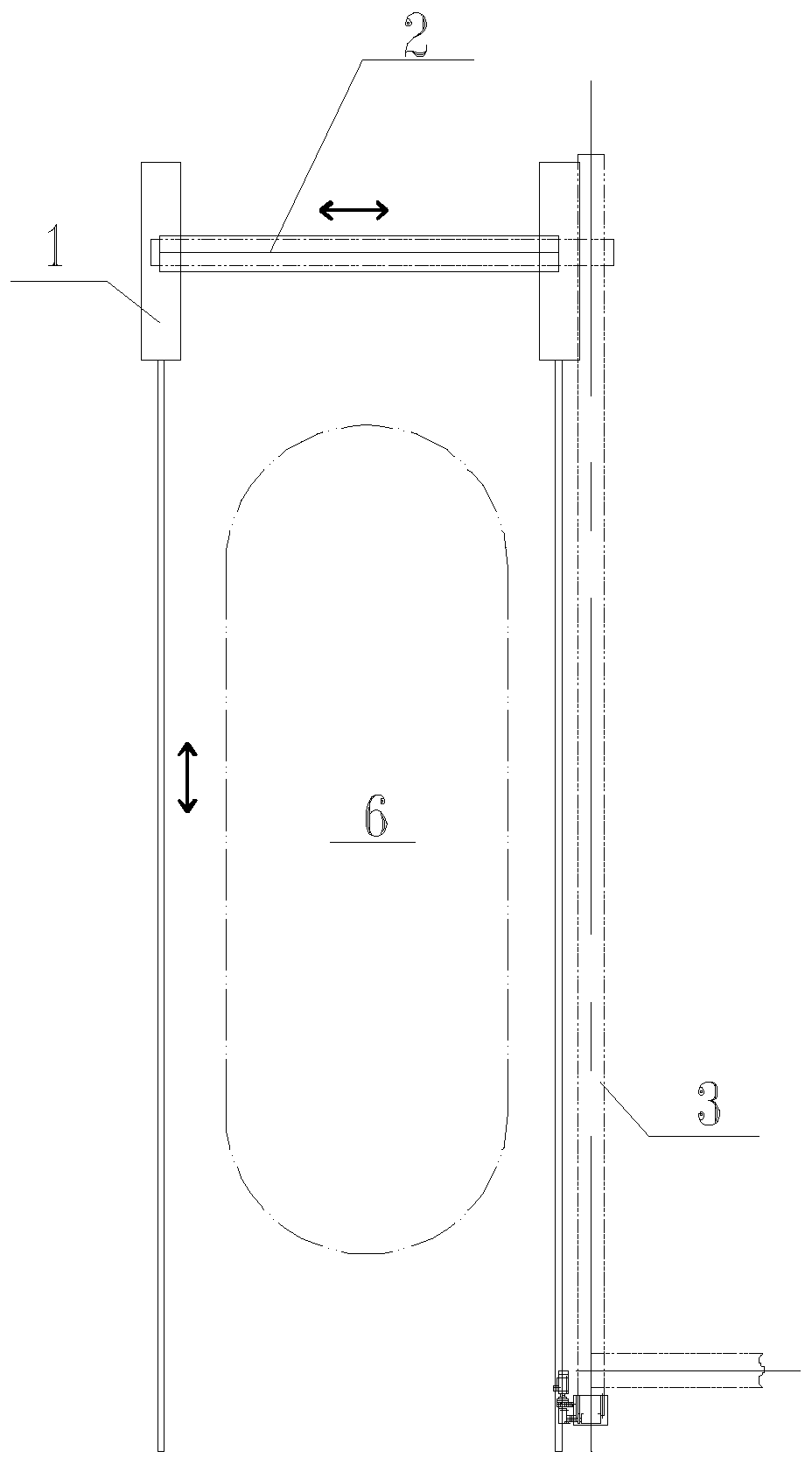 Device and method for stacking and preparing gravel soil material