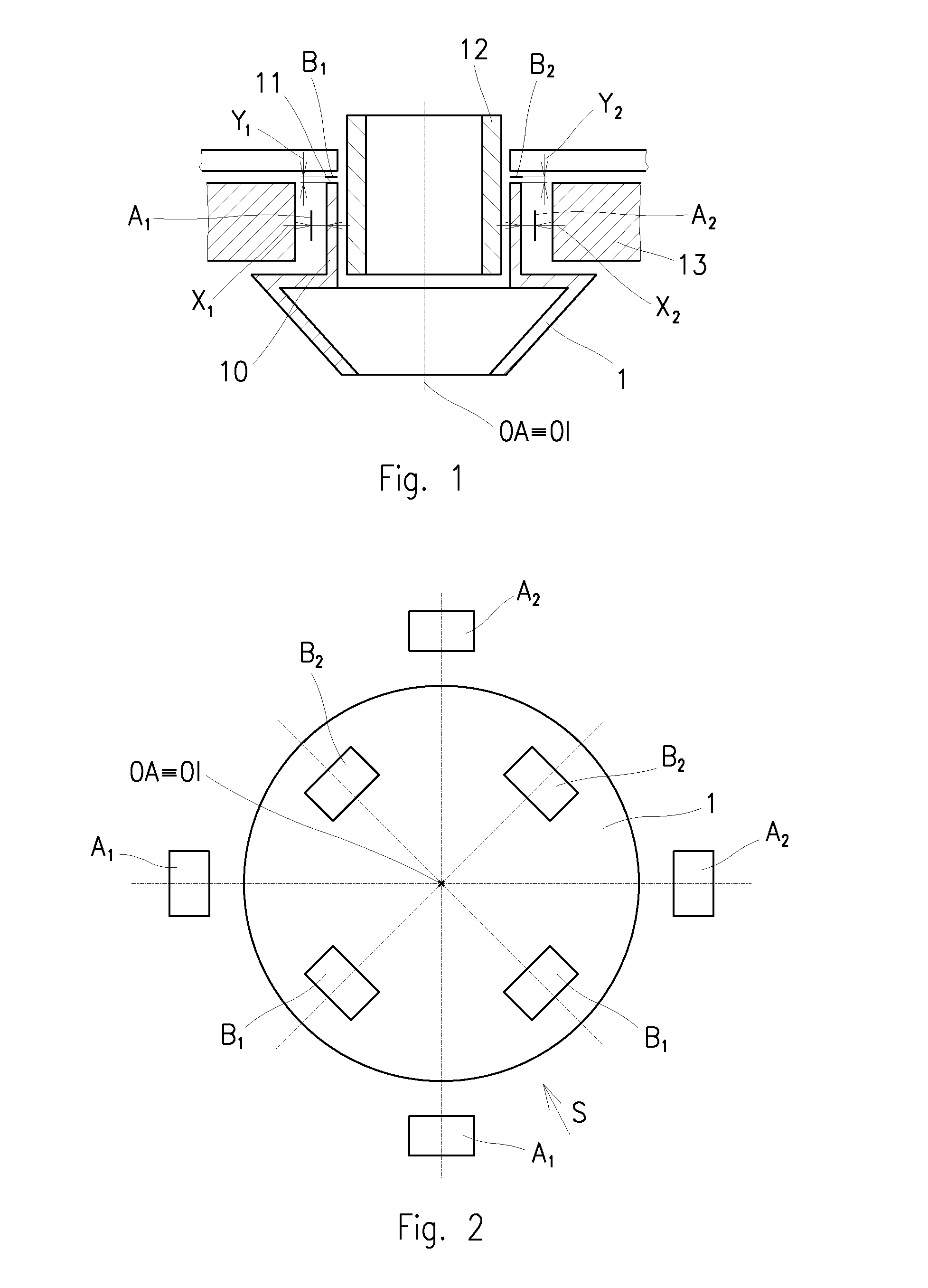 Method for detecting changes of position of shaftless spinning rotor of open-end spinning machine in cavity of active magnetic bearing and spinning unit of open-end spinning machine with active magnetic bearing for bearing shaftless spinning rotor