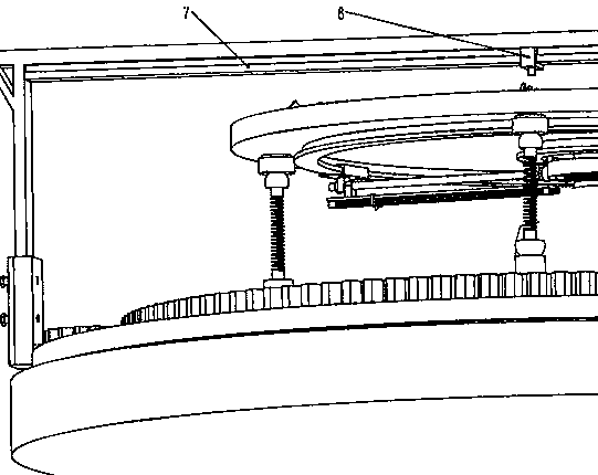 Unmanned aerial vehicle gravity center measurement and calibration device