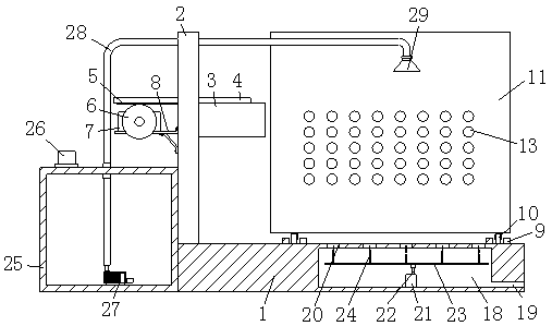 Quick and automatic slaughtering device for Iberico pigs