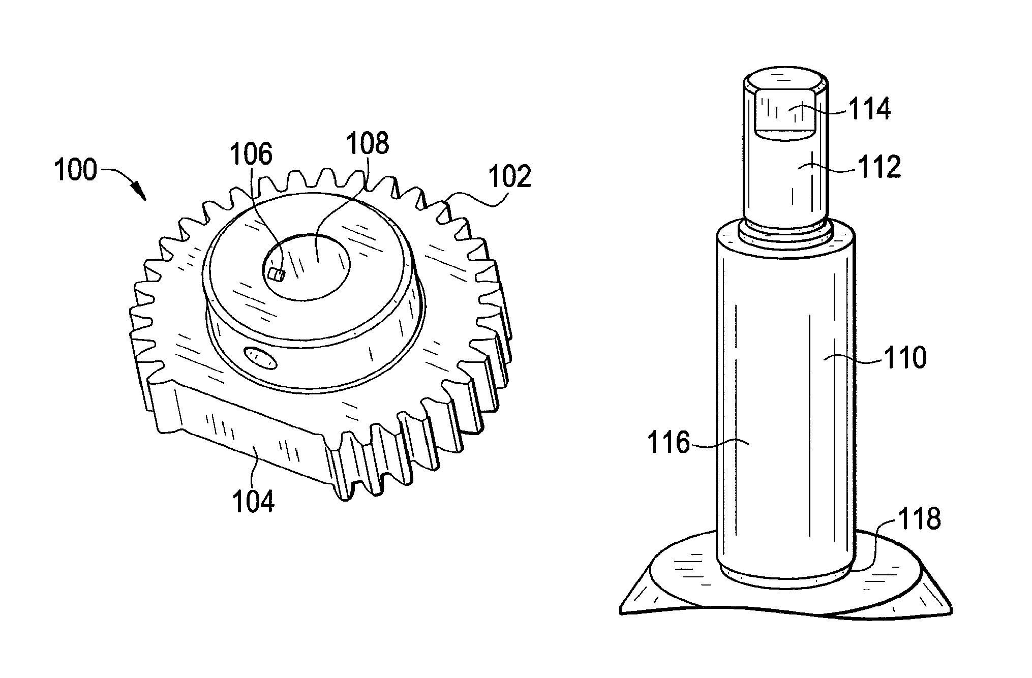 Features to properly orient inlet guide vanes