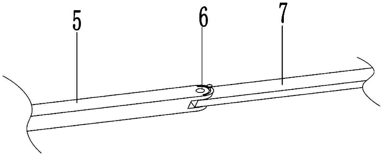 Body surface positioning and puncture guide instrument used in neurosurgery department