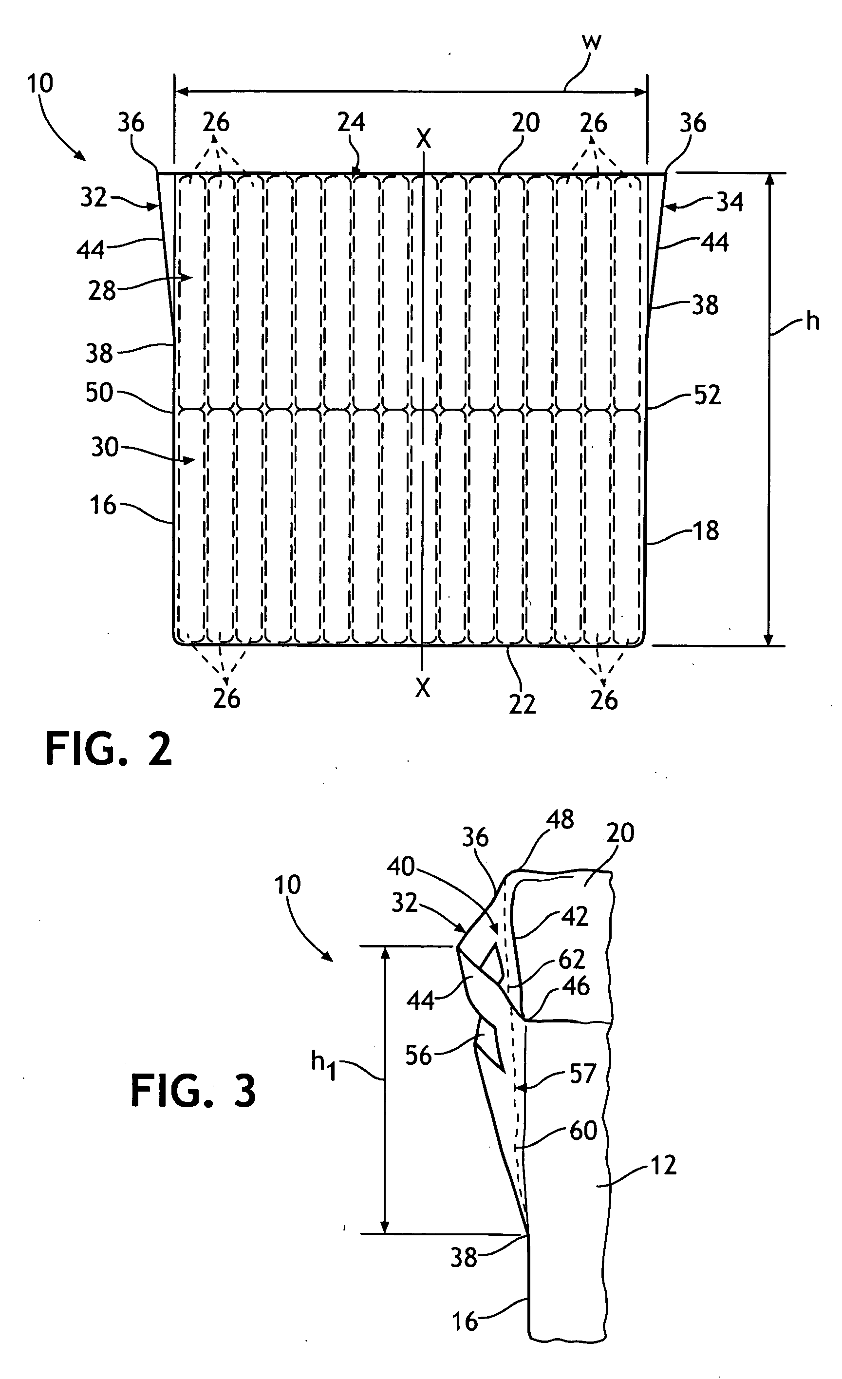 Flexible package having an easy opening feature