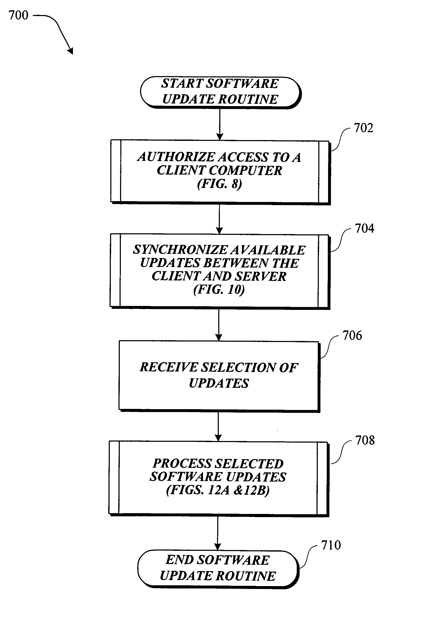 System and method for updating installation components in a networked environment