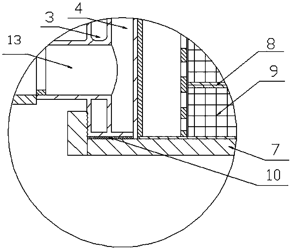 A metal hydride hydrogen storage device and working method