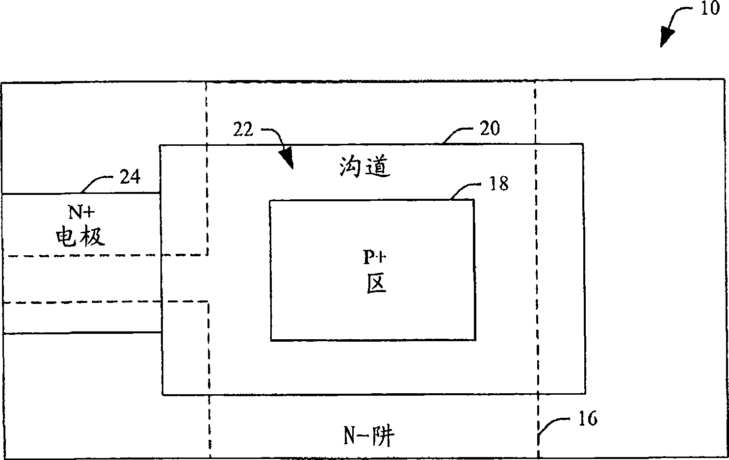 Implementation of avalanche photo diodes in (BI) CMOS processes