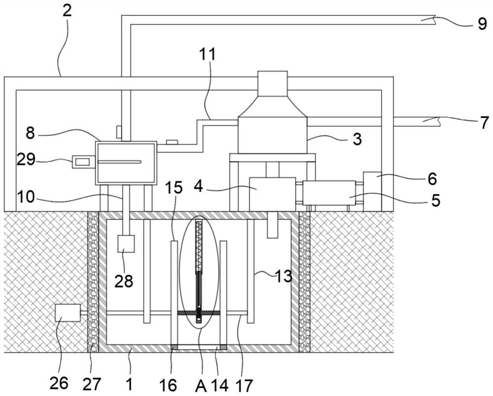 Cooling device for laminated glass autoclave