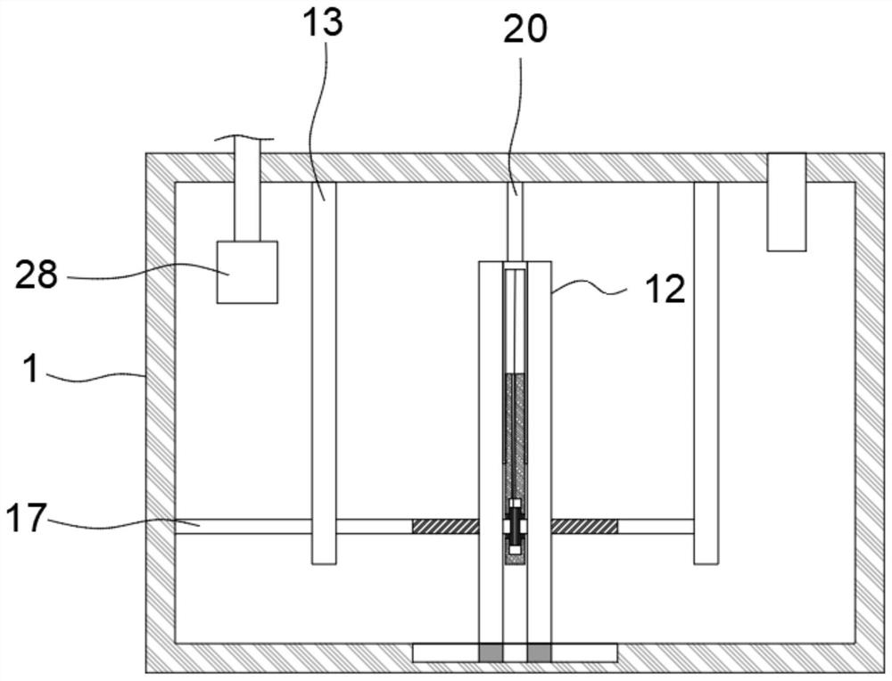 Cooling device for laminated glass autoclave