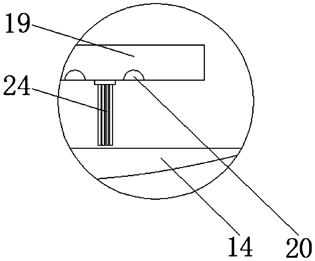 Cake extrusion moulding device with cutting function