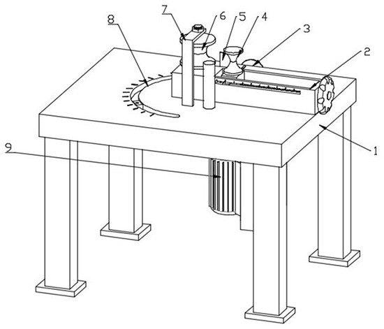 Branch bending machine for Christmas tree production