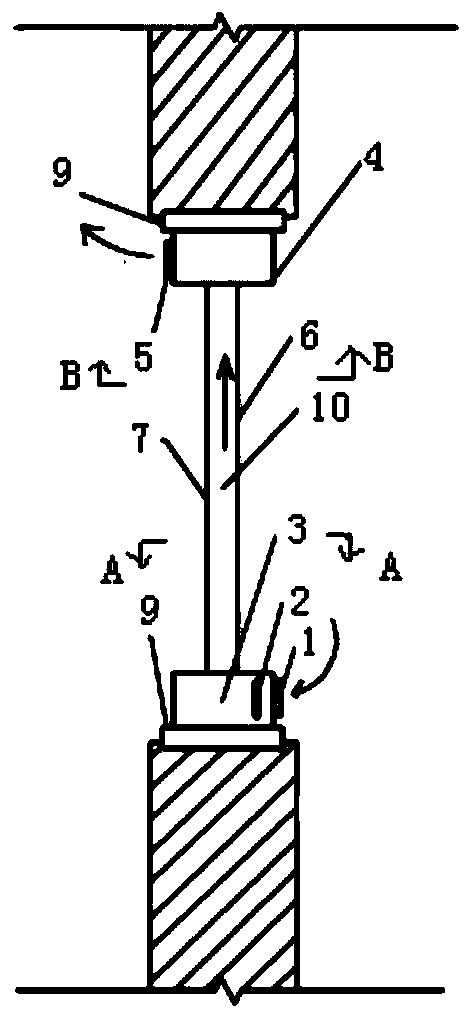 Exhaust waste heat recovery type energy-saving device