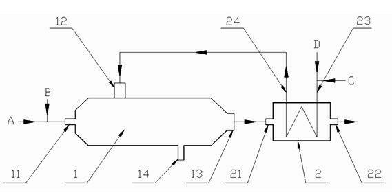 Cyclone melting device and method for fly ash preheating