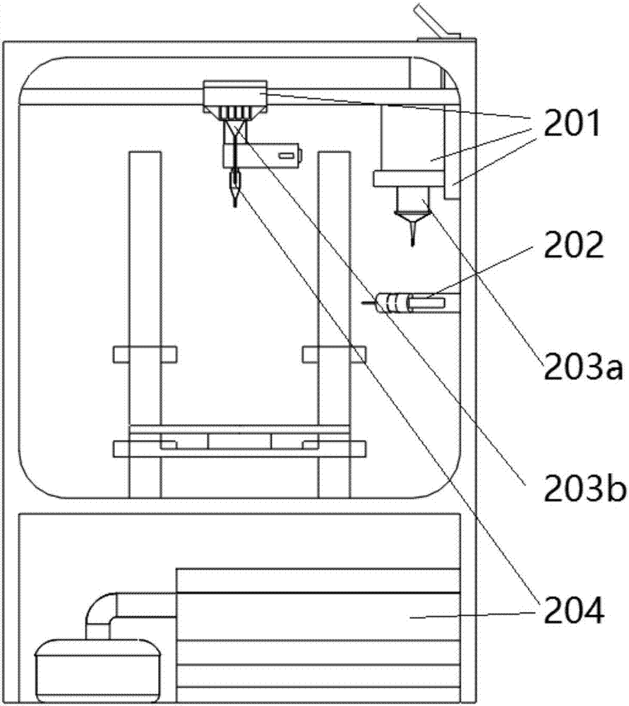 3D printing device and method of tissue engineering scaffolds