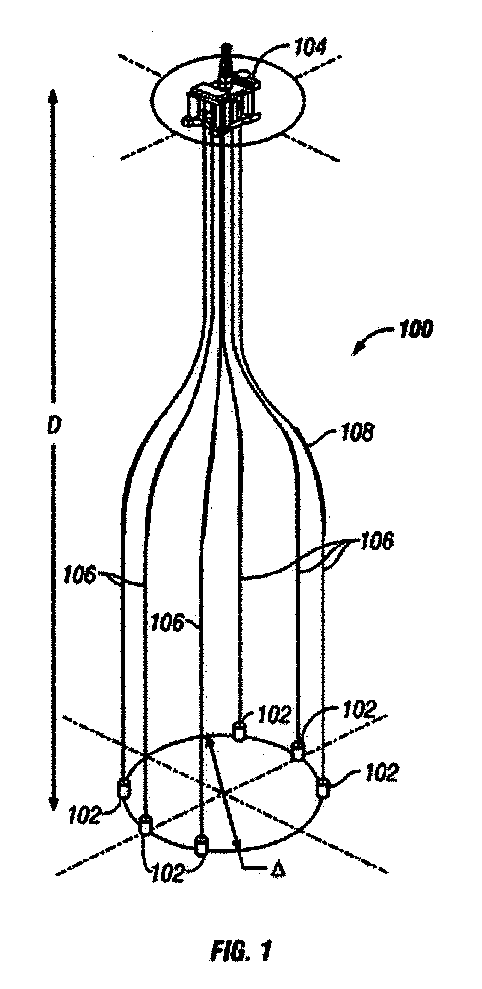 Subsea well communications apparatus and method using variable tension large offset risers