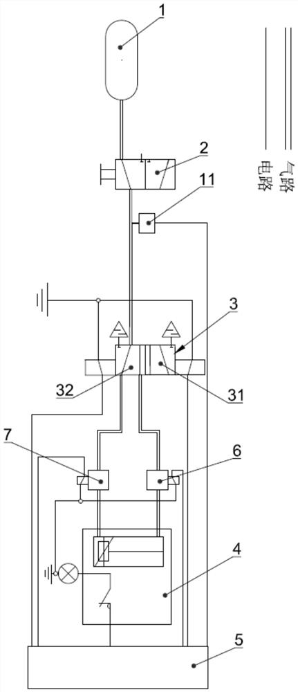 Luggage compartment door control system and control method thereof