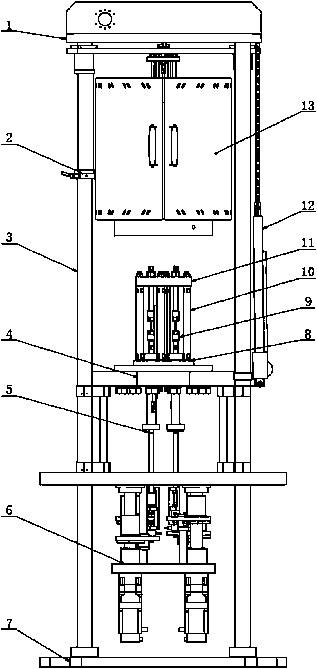 Multi-axial loading stress corrosion testing equipment