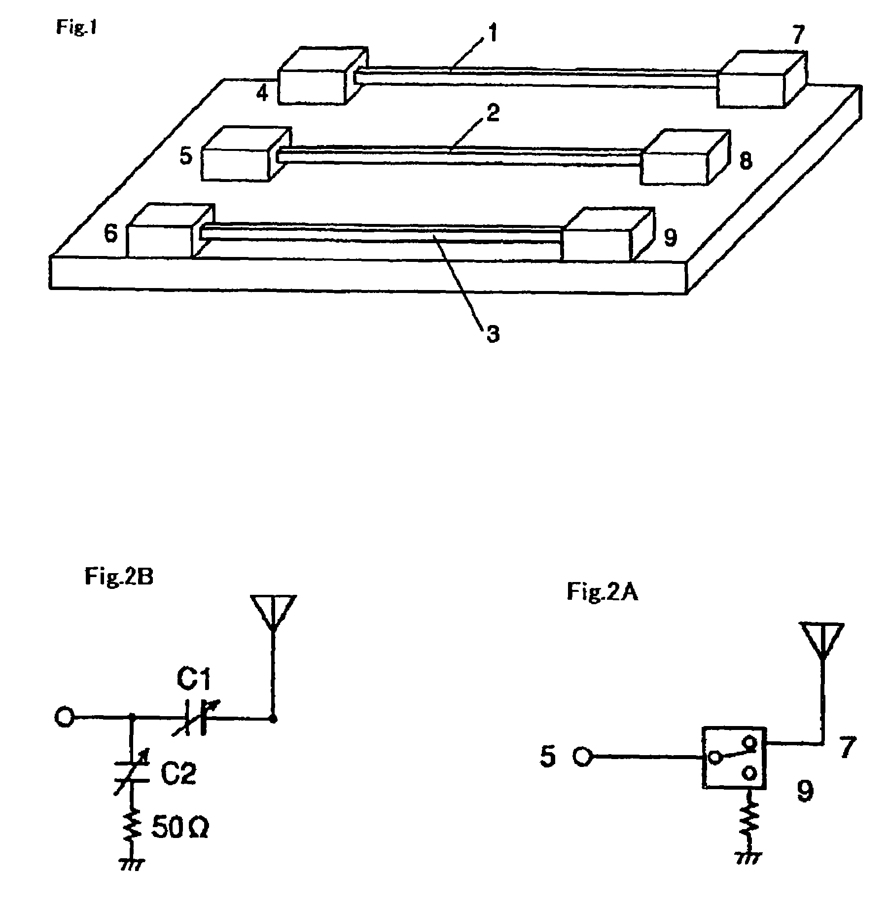 Switch with current potential control