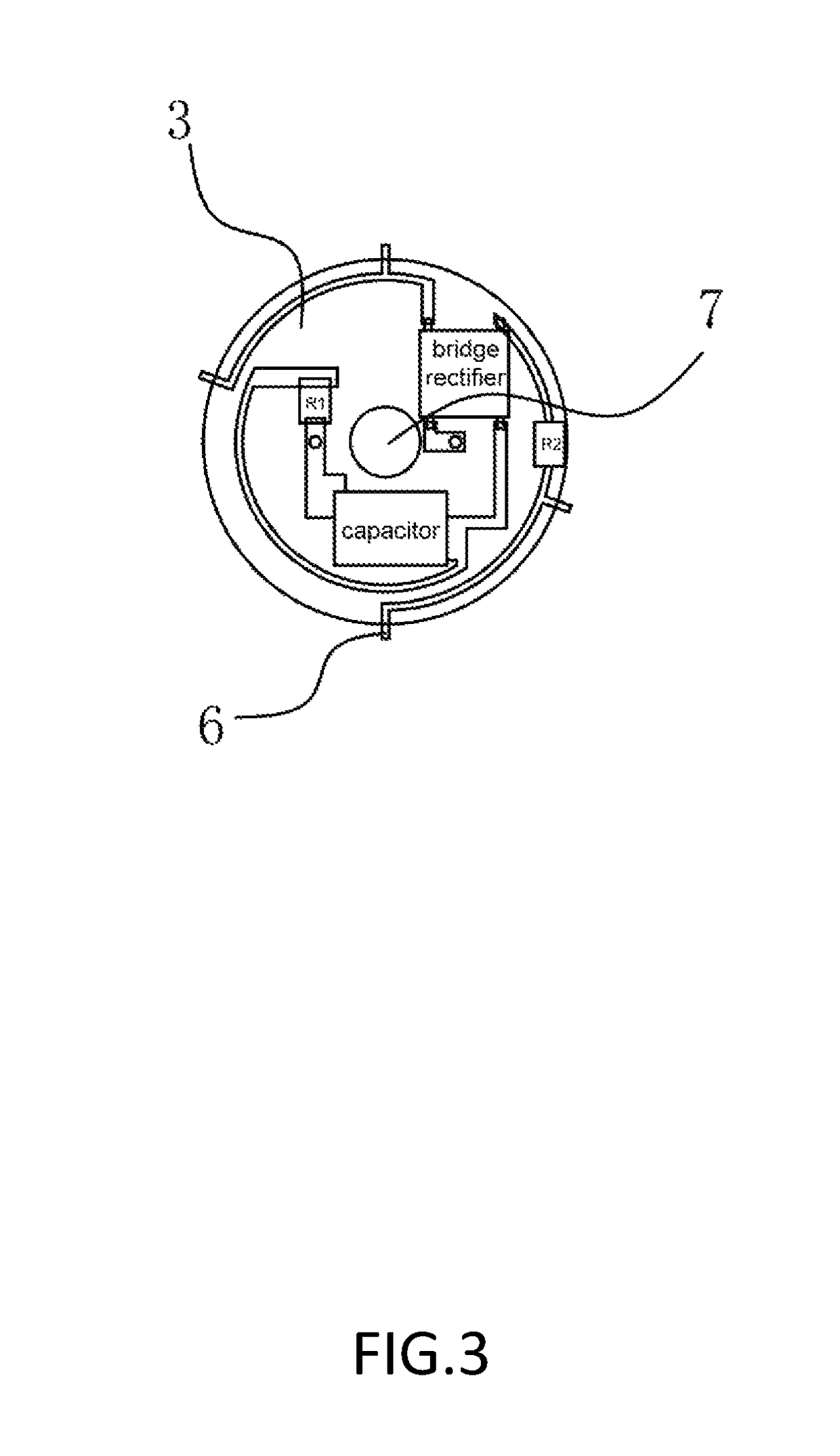 LED bulb applicable for industrial automated production