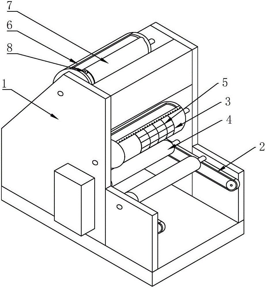 Embossing relief printing plate, machining process thereof and printing machine with embossing relief printing plate