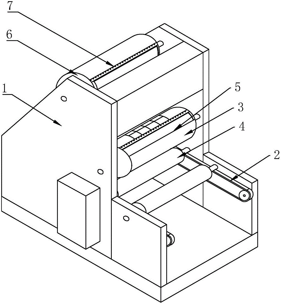 Embossing relief printing plate, machining process thereof and printing machine with embossing relief printing plate