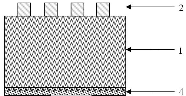 Silicon nanocolumn solar cell capable of improving photoelectric conversion efficiency and manufacturing method thereof