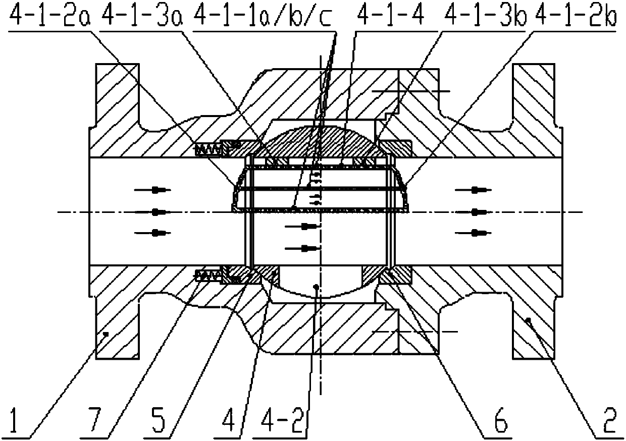 Noise-reduction ball valve