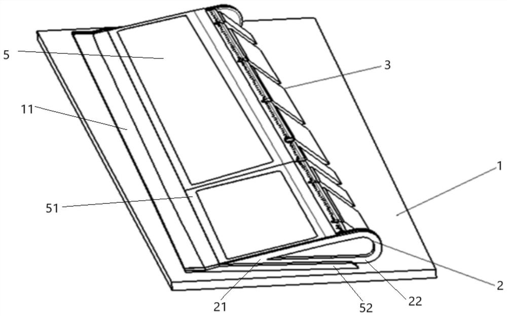 A bonding process for v-skinned honeycomb sandwich structure