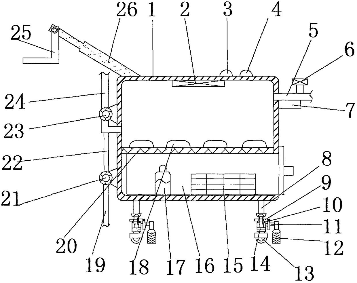 Multifunctional nasal cavity flushing device