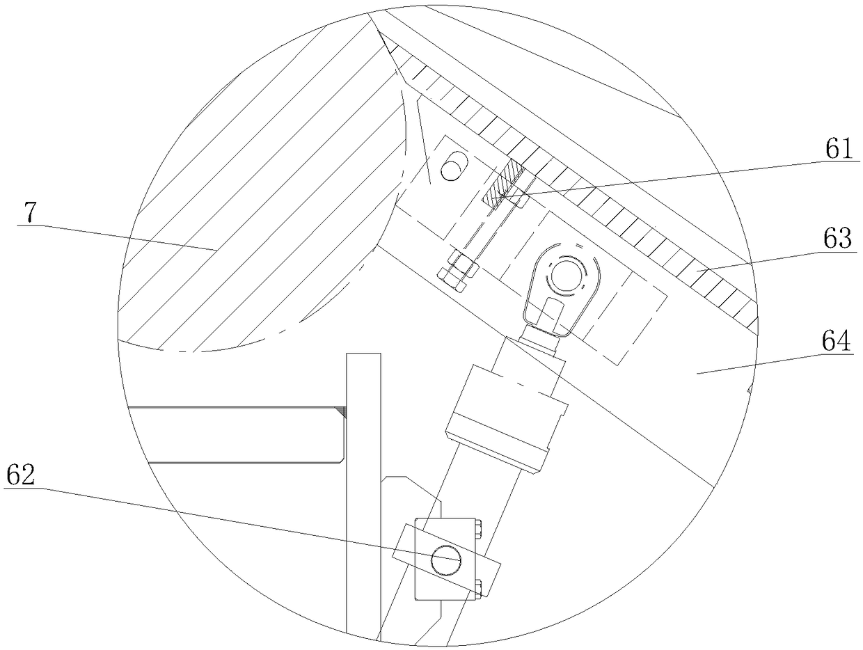 Guide switching device capable of automatically adjusting clearance