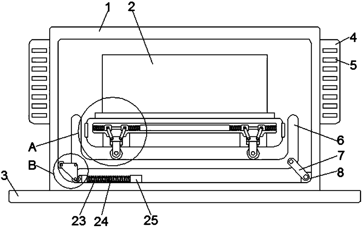 Anti-knock noise reduction device of air conditioner compressor