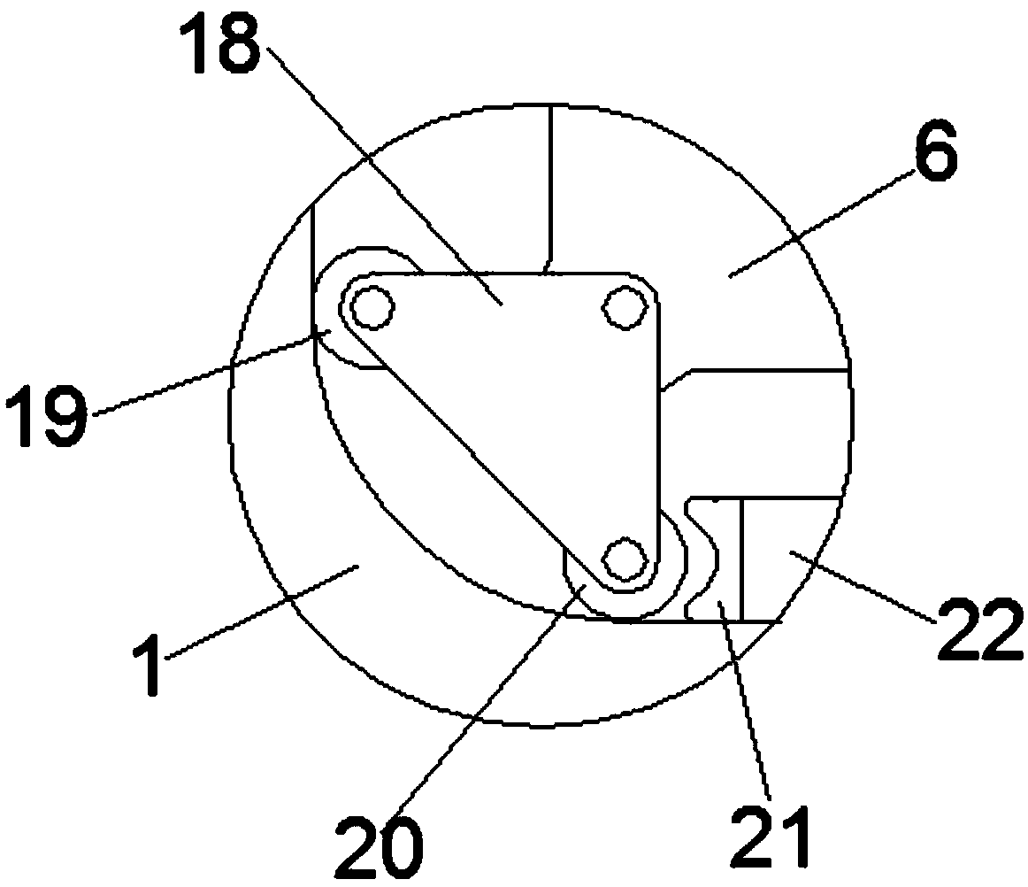 Anti-knock noise reduction device of air conditioner compressor