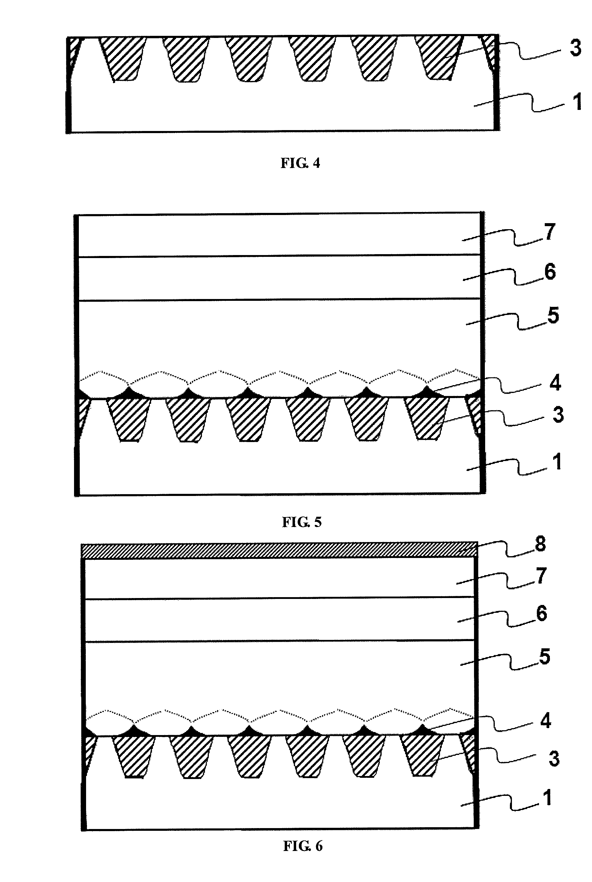 Method for lift-off of light-emitting diode substrate