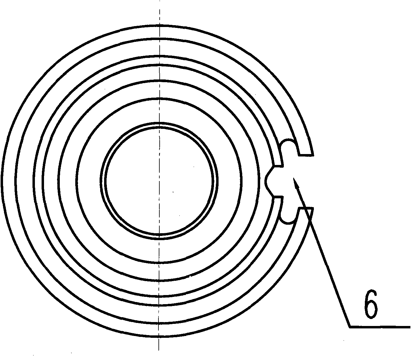 Shaft housing for heavy vehicle equalizing suspension and bus leaf spring suspension and manufacturing method thereof