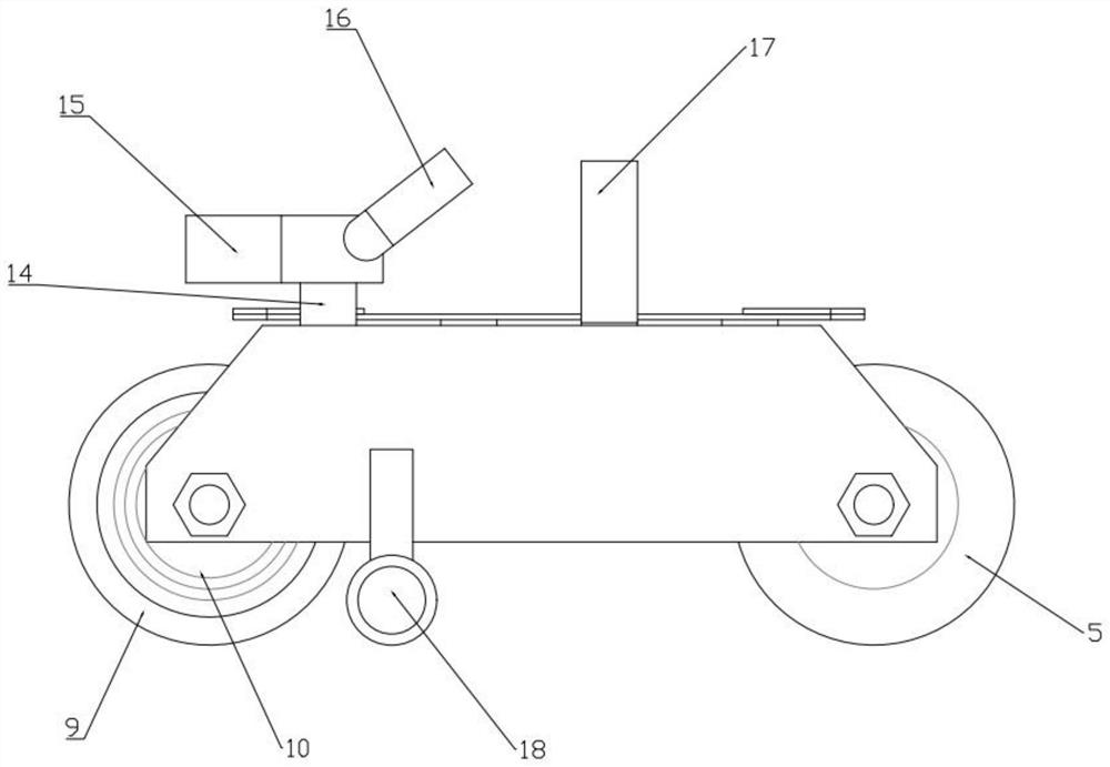 Split type self-balancing power shoe