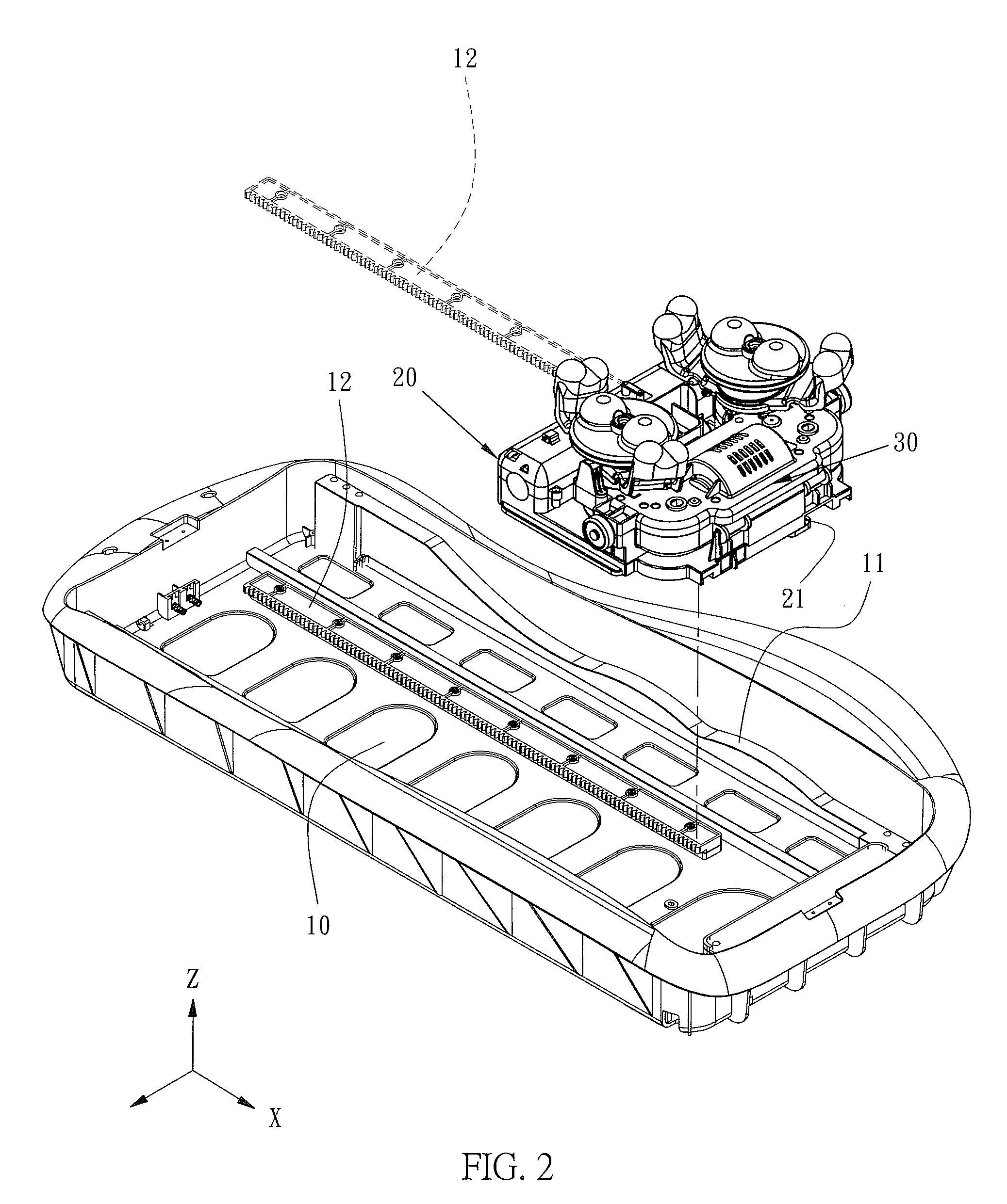 Massage Device for Massage Chair or Massage Back Cushion