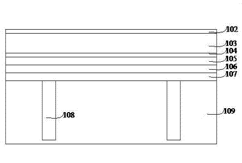 White-light emitting diode with vertical structure and manufacturing method thereof