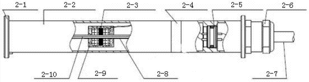 High voltage vibrating wire strain gauge