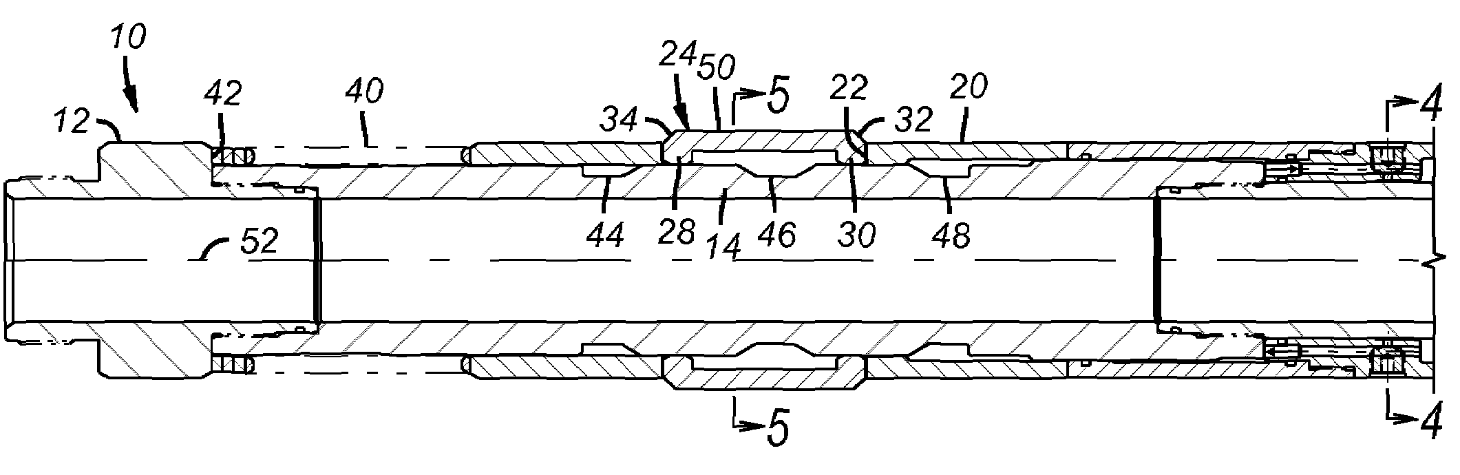 Downhole position locating device with fluid metering feature