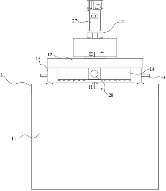 A device for testing the bonding strength of composite layers of decorative panels