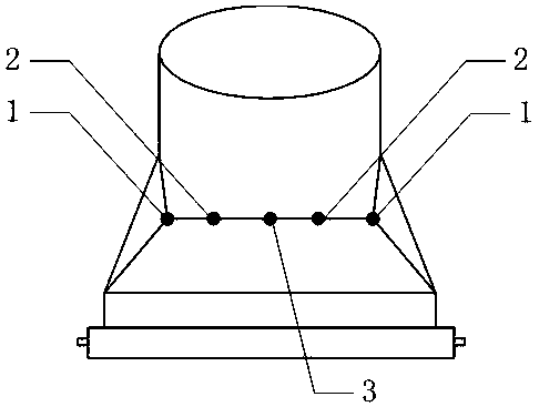 Cloth spreading device for circular-disc knitting machine