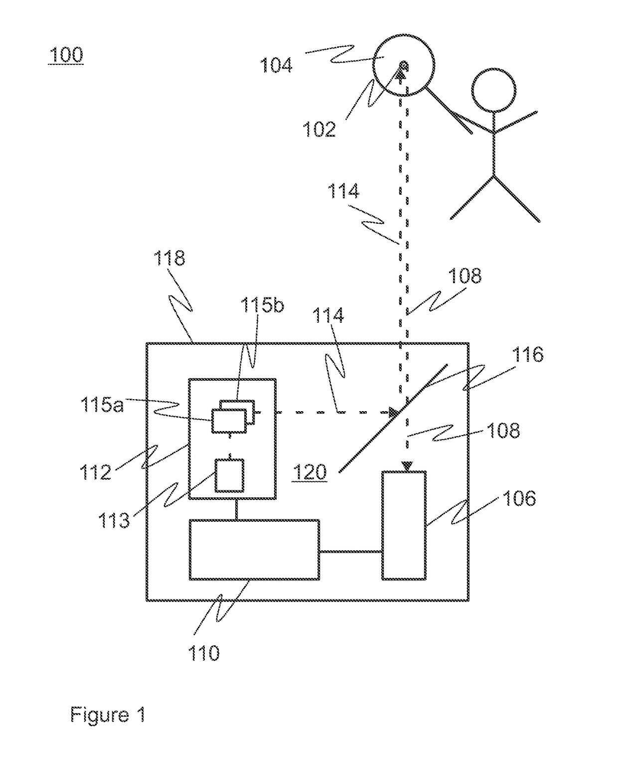 Arrangement for providing visual effects and related method