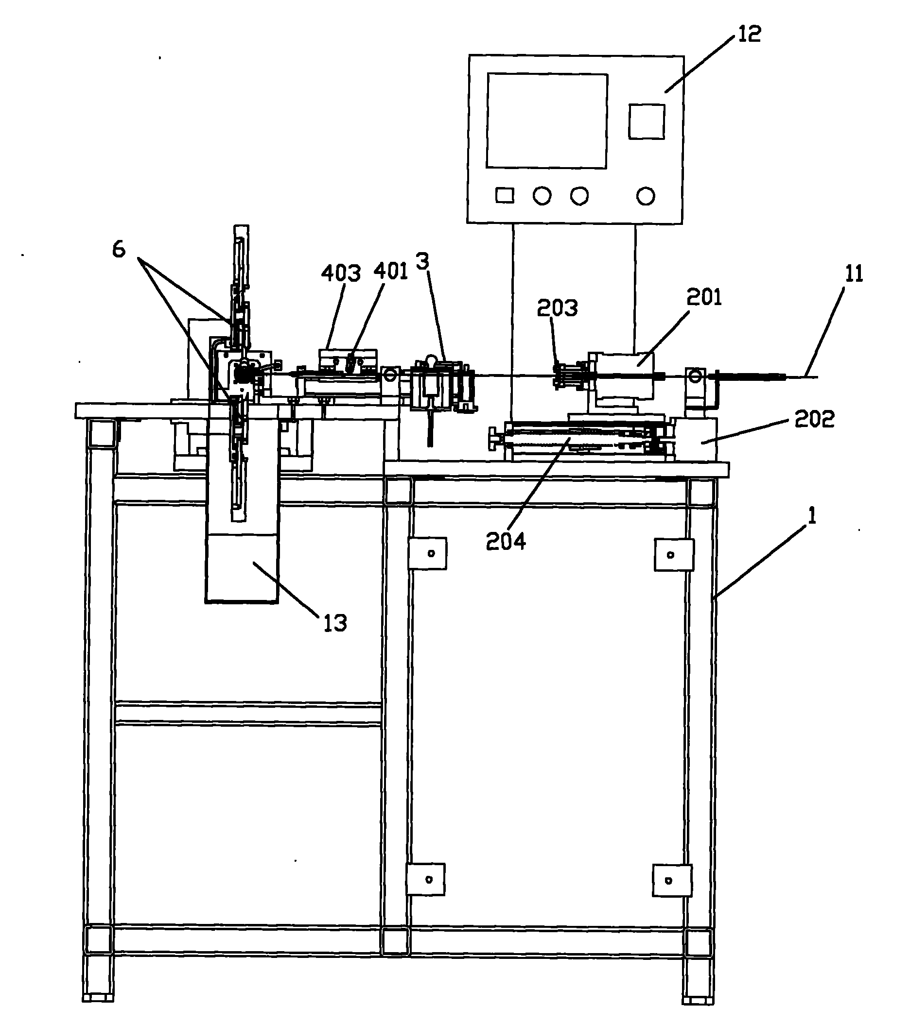 Full-automatic coiling machine