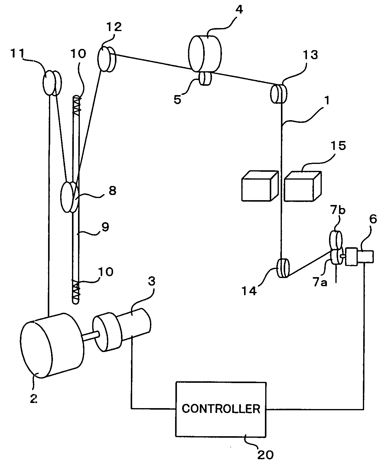 Wire electrode supply device for wire-cut electric discharge machine