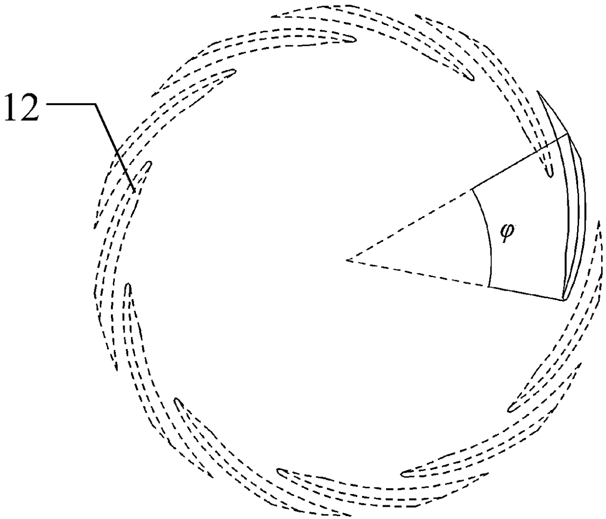 High-speed pump based on X-type staggering and impeller blade and guide vane blade design method