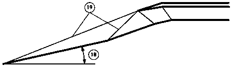 Aerodynamic layout of high-speed aircraft with airframe double-side gas intake