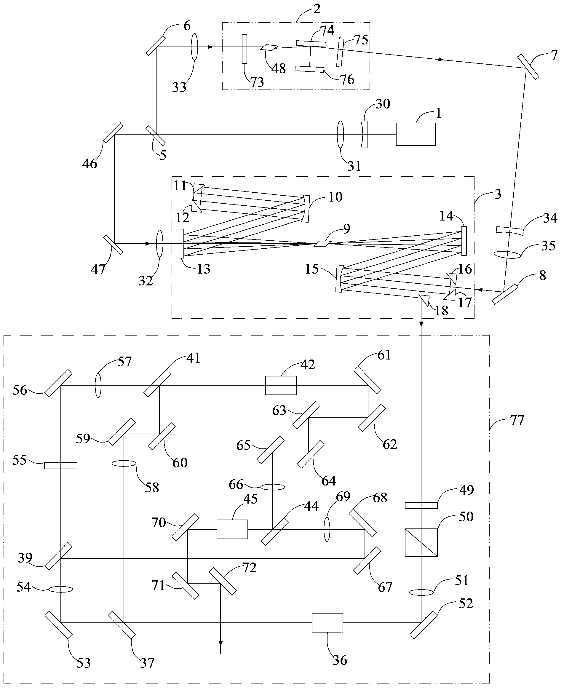 Tunable narrow-linewidth DUV (Deep Ultra Violet) laser